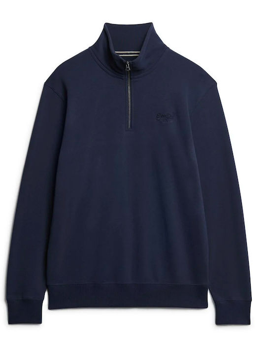 Ovin Long Sleeve Blouse Navy Blue