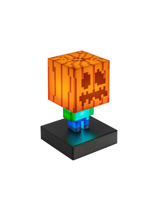 Paladone Παιδικό Φωτιστικό Γραφείου Zombie Jack O Lantern Πορτοκαλί 10x10cm
