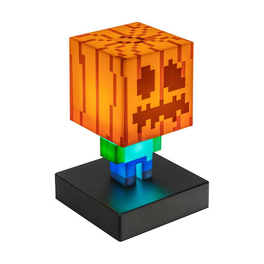 Paladone Παιδικό Φωτιστικό Γραφείου Zombie Jack O Lantern Πορτοκαλί 10x10cm