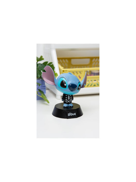 Paladone Kinder Schreibtischlampe Stitch - Skeleton Blau