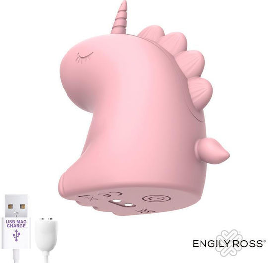 Engily Ross Sweetmoon Mini Δονητής Μασάζ 7.8cm Ροζ