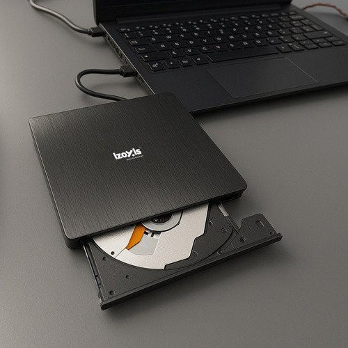 Izoxis Extern Unitate optică Înregistrare/Citire CD / DVD/CD