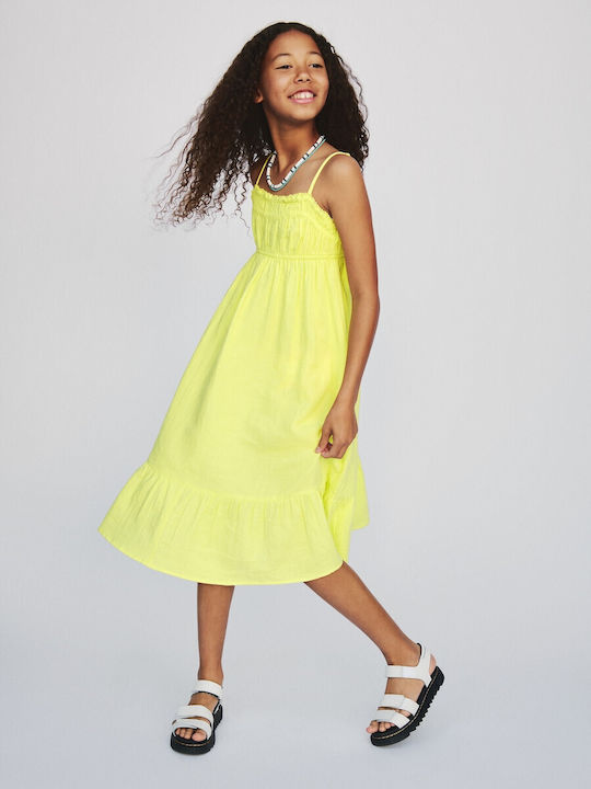 Kinderkleid Ärmellos Limon