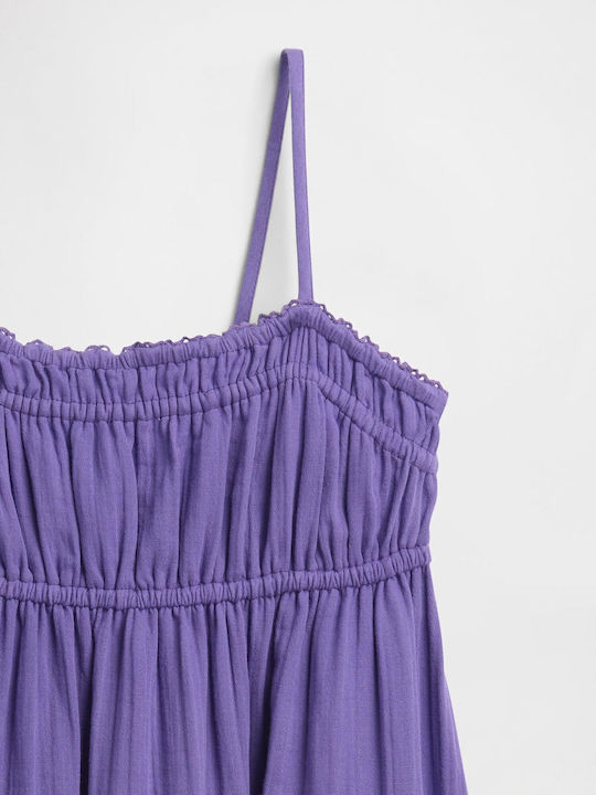 Kinderkleid Ärmellos Purple Loganberry