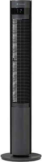 Singer Ventilator Turm 30W mit Fernbedienung Schwarz