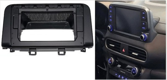 CARAV Industries Inc. DIN Fascia Panels 2 Din Compatible with Screen 10" for Hyundai Kona