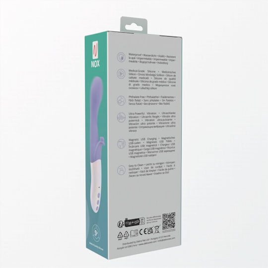 Nox Kira Mini Δονητής G-Spot 10cm Μωβ