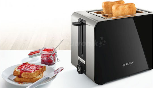Bosch Toaster 2 Schlitze 1050W Gray