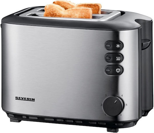 Severin AT 2515 AT 2515 Prăjitor de pâine 2 sloturi 1000W Inox