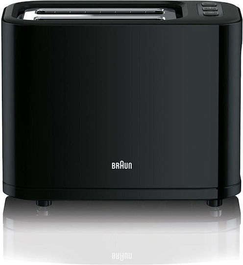 Braun HT3010 Toaster 2 Schlitze 1000W Schwarz