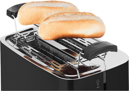 ECG Toaster 2 Schlitze 1000W Schwarz