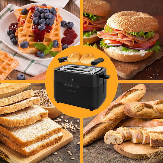 Profi Cook PC-TA 1244 Тостер Двуместна 920W Черен