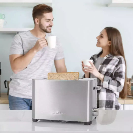 Profi Cook PC-TA 1251 Φρυγανιέρα 2 Θέσεων 850W Inox
