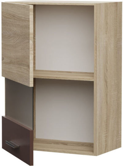 Алина Окачен Кухненски Гарнитур Сонома-Мока 50x30.5x71.8см