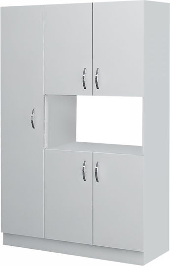 Küchensäule Weiß 89x38x160cm