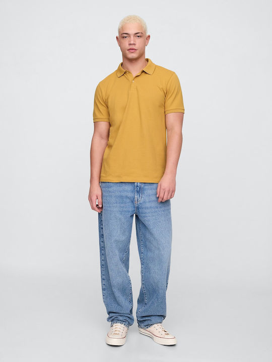 Polo Kurzarmbluse Honey