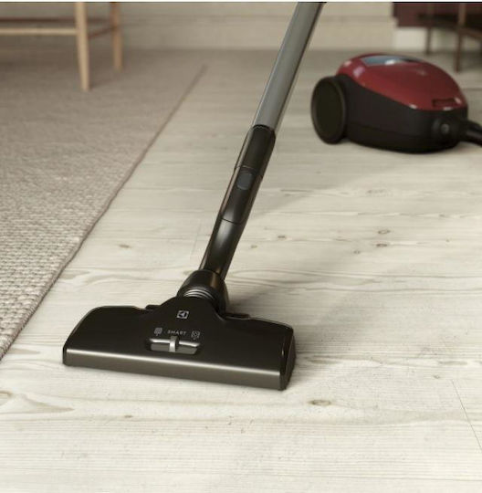 Electrolux S7177633 Ηλεκτρική Σκούπα 600W με Σακούλα 3.5lt Κόκκινη