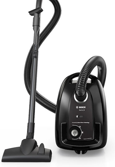 Bosch BGB38BA1 Прахосмукачка 600W С торба 4лт Черна