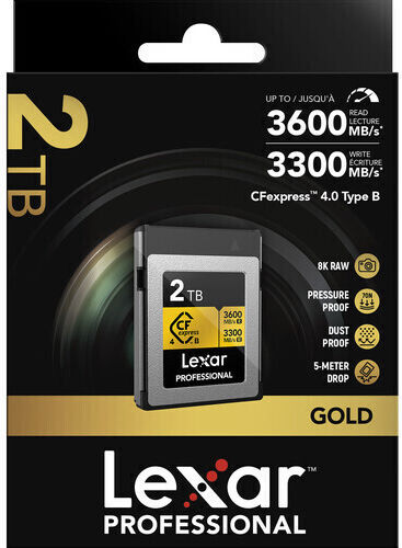 Lexar Professional CFexpress 2TB Class 10 3600MB/s