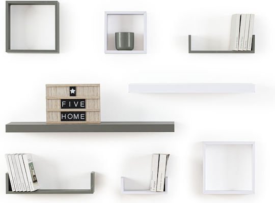Shelf Wall Black 60x23.5x3.8cm