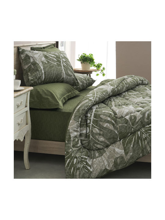 Charalambidis Textiles Pillowcase Set Green 52x72cm.