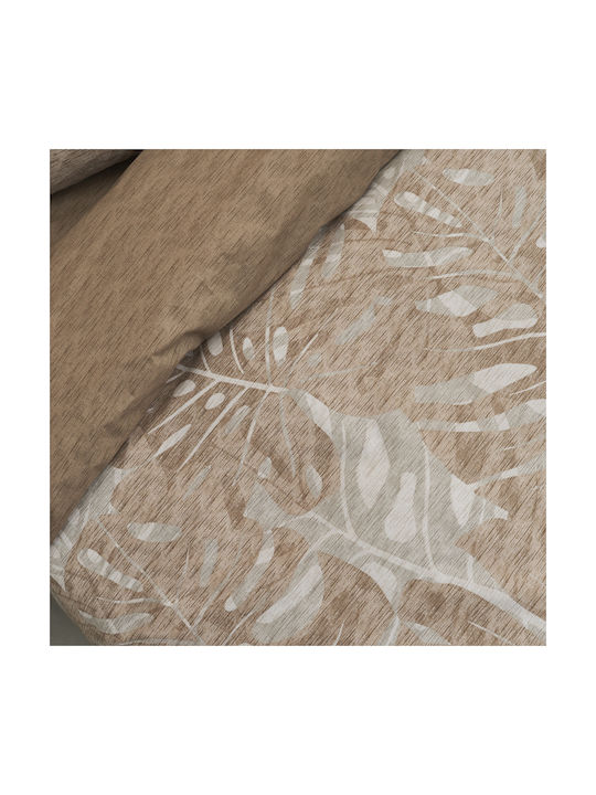 Charalambidis Textiles Σετ Μαξιλαροθήκες Μπεζ 52x72εκ.