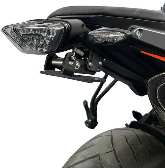 Αναδιπλούμενη Βάση Πινακίδας Για Ktm Duke 790 2019-2025 / Duke 890 2021-2025 (με Κουμπί)