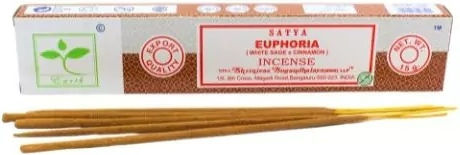 Earth Satya Euphoria Incense Sticks Φασκόμηλο & Κανέλα 15g