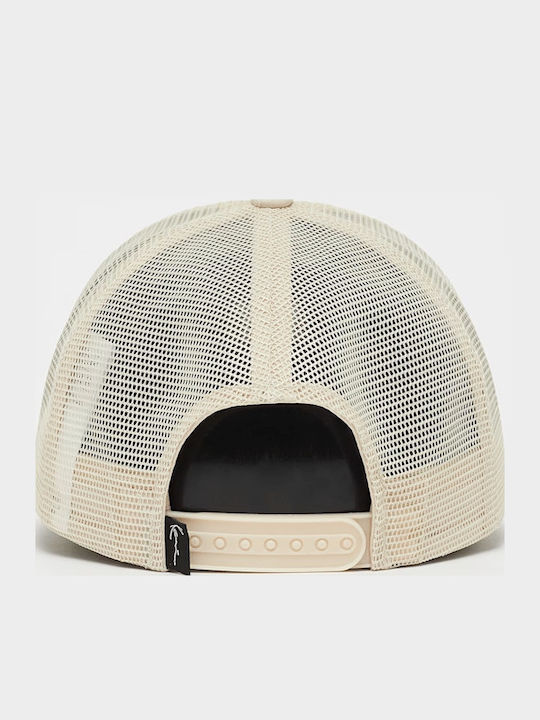 Karl Kani Gewebte Signature Trucker Kappe Beige Ka252-011-2 Beige Einheitsgröße Hellbraun Karl Kani Gewebte Signature Trucker Kappe Beige Ka252-011-2 Beige Einheitsgröße Hellbraun
