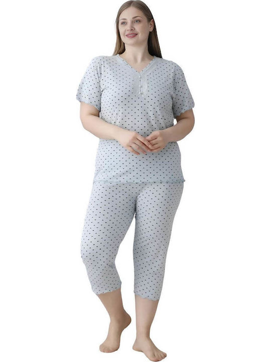 Lindros Summer Women's Pyjama Set Pistachio