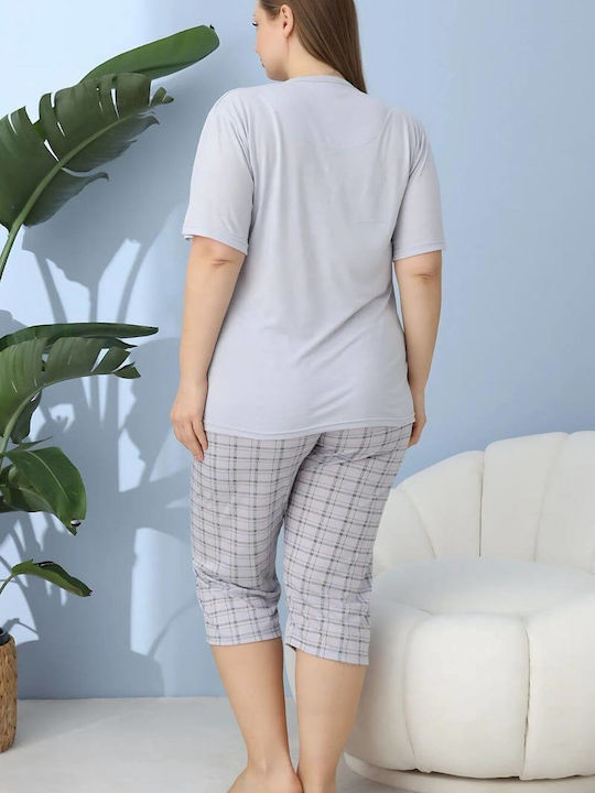 Lindros Set Pijamale pentru Femei Gray