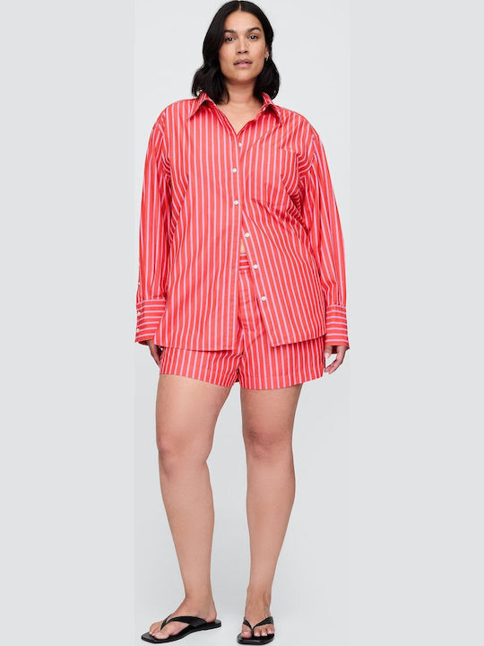 Women's Shorts Red And Pink