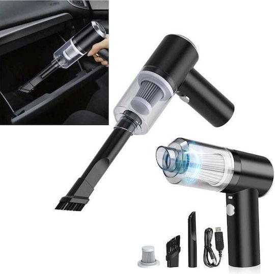 Hepa Aspirator De Mână Și Suflantă Pentru Mașini 2 În 1 Reîncărcabil 12V