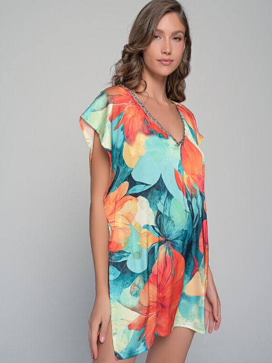 Milena by Paris Women's Caftan Beachwear Multicolour