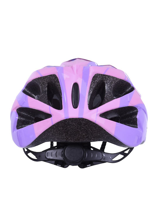 3K Medical Line S.A. Kids' Helmet for City Bike Purple with LED Light