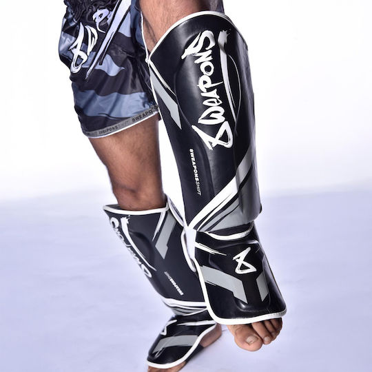 8 Weapons Shin Guards Adults Black