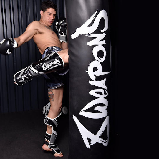 8 Weapons Shin Guards Adults Black