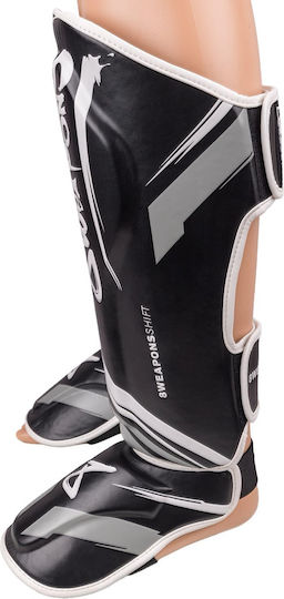 8 Weapons Shin Guards Adults Black