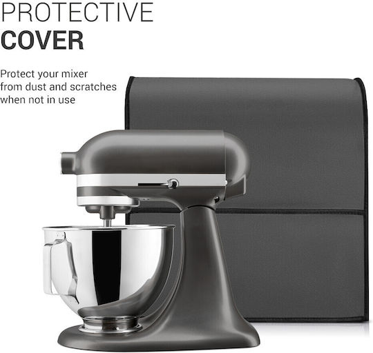 Protective Cover Kitchenaid 4.3-4.8 L Kwmobile Gray Textile 53909.19