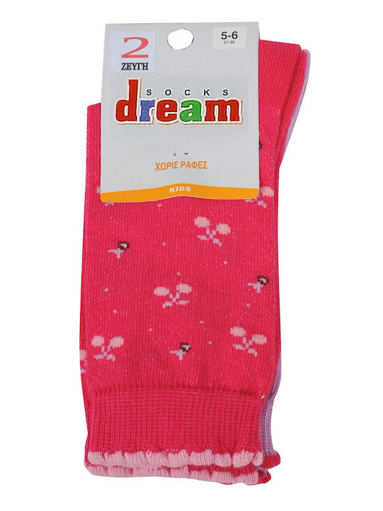Dream Kindersocken Fuchsia 2 Paar