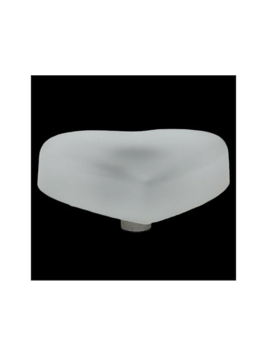 Italienisches Kristallmöbelknopf Gem 9103-mour Murano Kristall