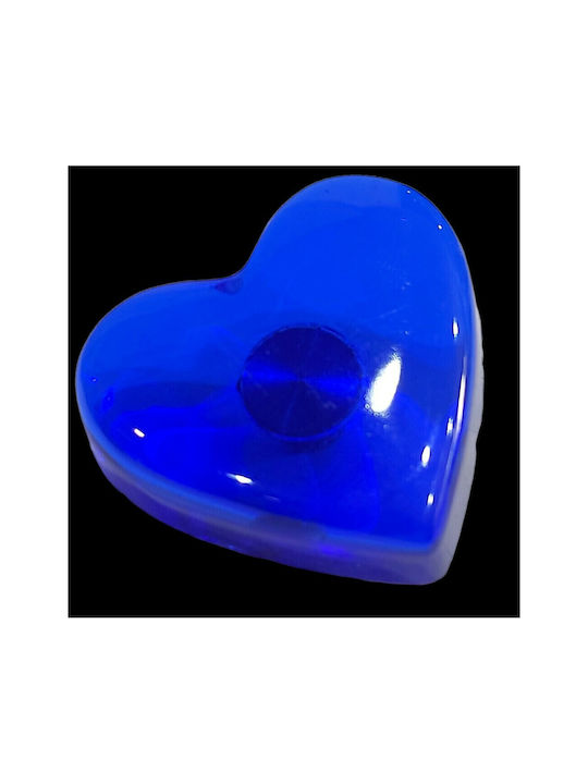 Italienisches Kristall Möbelknopf Gem 9102-000-ble Murano Kristall