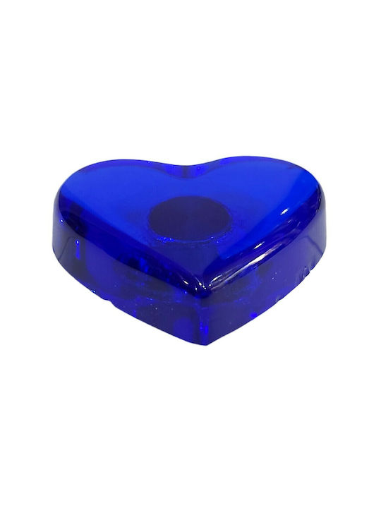 Italienisches Kristall Möbelknopf Gem 9102-000-ble Murano Kristall