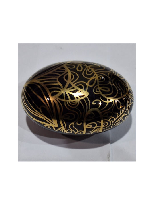 Porcelain Italian Furniture Knob Premiere 1282-oro1 Gold Glossy Porcelain