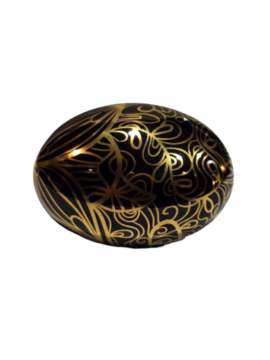 Porcelain Italian Furniture Knob Premiere 1282-oro1 Gold Glossy Porcelain