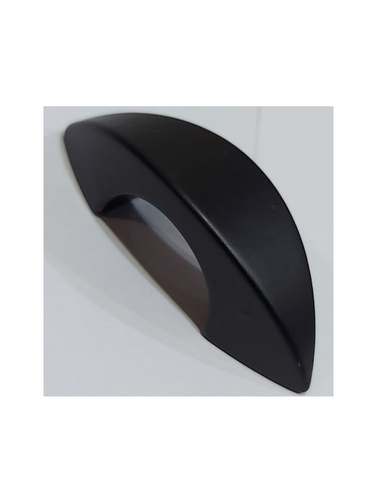 Italian Furniture Handle Eureka 11653-032-ino Black Matte Size 3.2cm