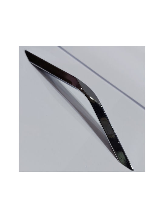 Italian Furniture Handle Eureka 11682-096-roz1 Chrome Glossy Size 9.6cm