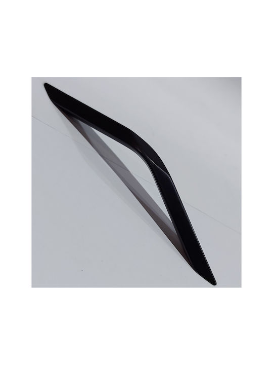 Italian Furniture Handle Eureka 11683-096-roz1 Black Matte Size 9.6cm