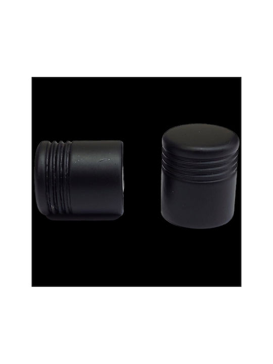 Black Italian Furniture Knob Eureka 11417-000-20a1 Black Matt D.20