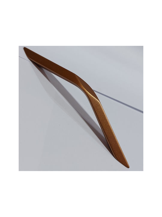 Italian Furniture Handle Eureka 11681-096-roz1 Copper Dimension 9.6cm